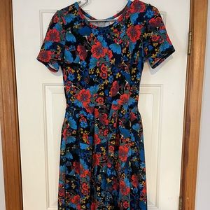 Lularoe fit and flare dress
